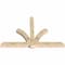 Ekena Millwork Redmond Rough Sawn Timber Gable Bracket, Douglas Fir, 96"W x 64"H x 6"D x 6"F, 16/12 Pitch GBW096X64X0606RED00RDF - alternate 3